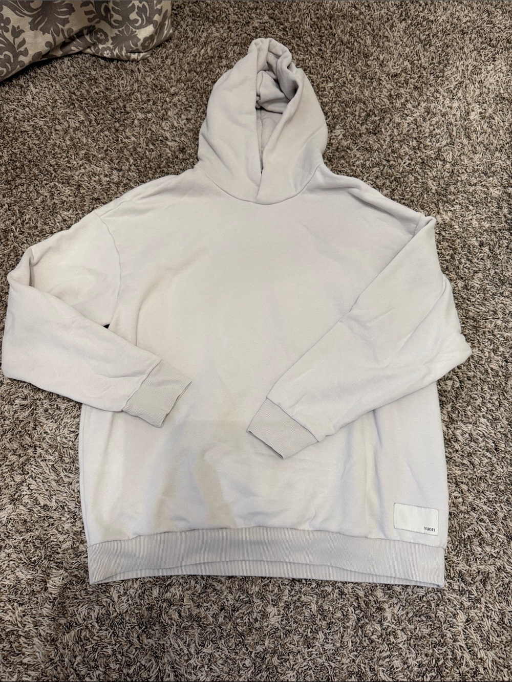 Vuori Cream Pullover Hoodie